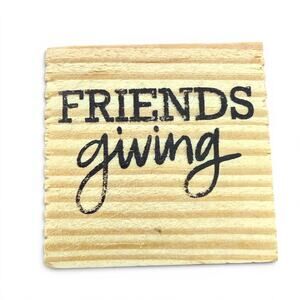 Friendsgiving Unbranded Rubber Stamp
